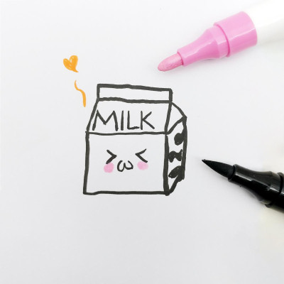 Hộp 36 Bút Lông Màu Acrylic 2 Đầu - Hồng Hà 8147