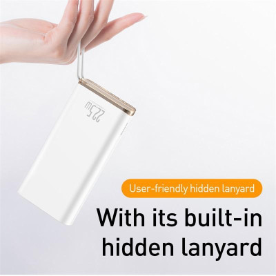 Pin dự phòng sạc nhanh Baseus Starlight Digital Display 20000mAh -Hàng Chính Hãng