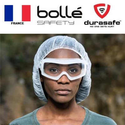 Kính Goggle BOLLE COVERALL AUTOCLAVE COVACLAVE, Tròng Trong Suốt (Có thể hấp tiệt trùng, chống đọng sương)