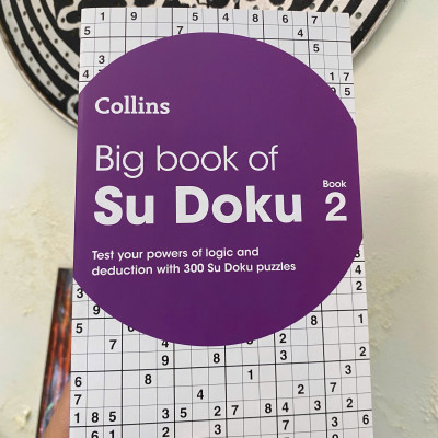 Sách - Big Book of Su Doku Book 2 by Collins | Test Powers of Logic with Su Doku Puzzles