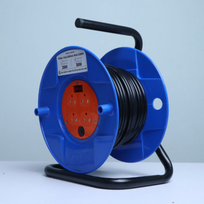 Ổ cắm kéo dài quay tay kiểu Rulo - Ổ quay Rulo LiOA QT dây 30m