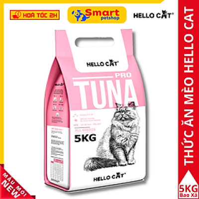 Thức Ăn Cho Mèo Mọi Lứa Tuổi Hello Cat Tuna 5kg 10kg