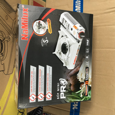 Bếp ga mini INOX Namilux 2S chống nổ PL2021AS chính hãng