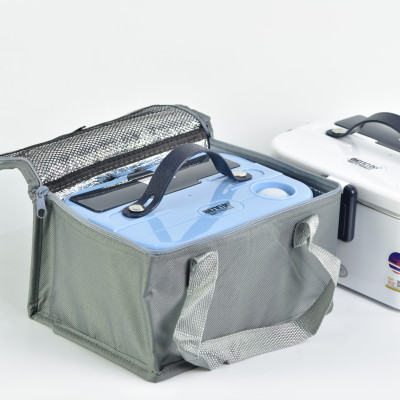 Hộp Đựng Cơm Cắm Điện Văn Phòng Bennix BN-88I Kèm Muỗng Nĩa Inox Cao Cấp- Hàng Chính Hãng