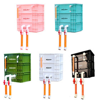 Thùng lọc baki 3 tầng cho hồ cá cảnh, KT 30x20x35cm và 40x30x50cm