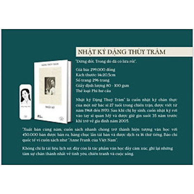 (Ấn bản đặc biệt kỷ niệm 20 năm Nhã Nam) Nhật Ký Đặng Thuỳ Trâm - Đặng Thuỳ Trâm – Nhã Nam