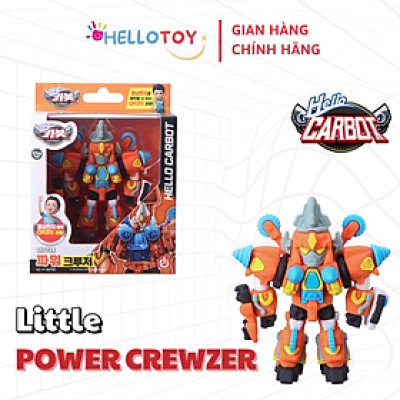 Đồ chơi Robot Little Power Crewzer - Hello Carbot HC-F-007SD cho trẻ em trên 37 tháng tuổi chất liệu nhựa PVC an toàn