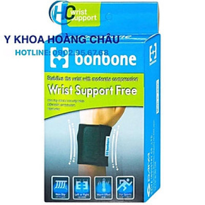 Đai nẹp cổ tay Wrist Supporter BONBONE (Nhập Khẩu Nhật Bản)