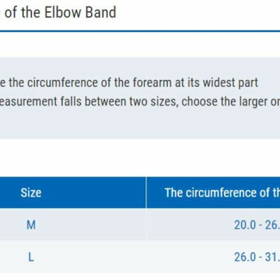 ZAMST Elbow Band Đai hỗ trợ/ bảo vệ khuỷu tay