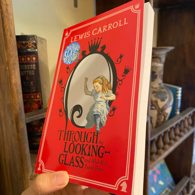 Sách - Through the Looking-Glass: And What Alice Found There by Lewis Carroll /Children English Book
