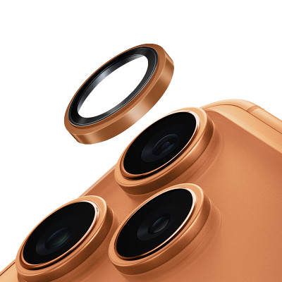 Kính Bảo Vệ Camera Cho iPhone 17 Pro/ 17 Pro Max UNIQ OPTIX PRIME Được Chế Tác Từ Sapphire Viền Thép Không Gỉ Hàng Chính Hãng