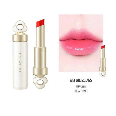 Son Dưỡng Ẩm Chống Nhăn Môi The Whoo Essential Lip Glow Balm 98 Hibiscus - Màu Hồng Lạnh