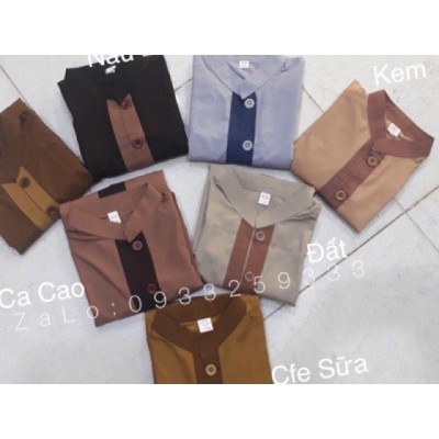 ĐỒ LAM ĐI CHÙA  Lãnh Tựu Phối Tay Ngắn