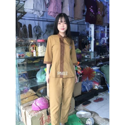 Đồ Lam Đi Chùa #Pháp Phục Phật Giáo#Lãnh Tựu Phối Nữ ss2