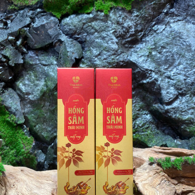 [CHÍNH HÃNG] Nước Hồng sâm Thái Minh mật ong - Hỗ trợ bồi bổ sức khỏe, tăng cường miễn dịch