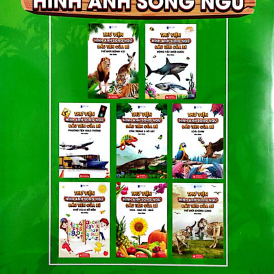 Sách - Trọn Bộ Combo Từ Điển Bằng Hình (Bộ 8 Cuốn) - Tái Bản