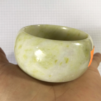 Vòng tay serpentine bản hẹ nhiều size từ 5.0 cm đến 6.5cm) cho nam và nữ (cao 3cm) màu vàng cho mệnh Thủy và Kim