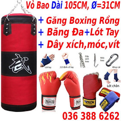 Vỏ Bao Cát Đấm Bốc Star Sport Đại Nam Sport DNS