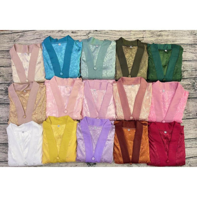 ĐỒ LAM ĐI CHÙA  Lụa Phối Gấm Cao Cấp