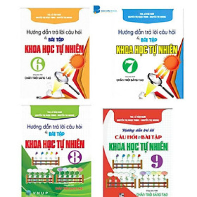 Sách - Hướng dẫn trả lời câu hỏi & bài tập khoa học tự nhiên 6 7 8 9 (dùng kèm sgk chân trời sáng tạo) - HA