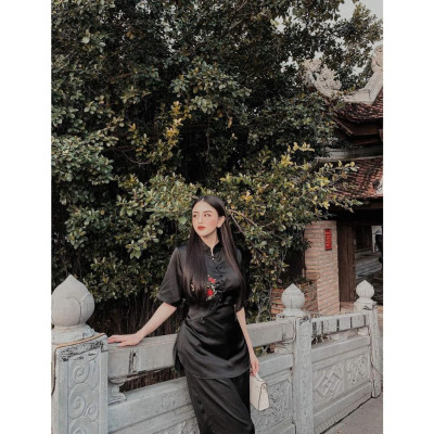 ĐỒ LAM ĐI CHÙA Set Đồ Lam Đi Chùa Vải Lụa Cao Cấp  đồ Lam nữ