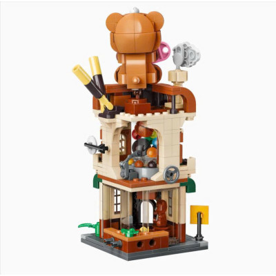 KEEPPLAY - K28030 Bộ xếp hình mô hình nhà máy chocolate (KT 103*87*202 mm)