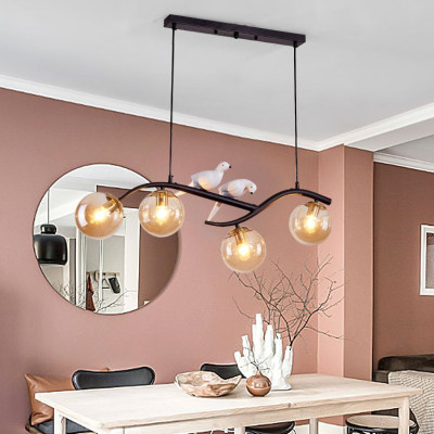 Đèn thả ROVER kiểu dáng sang trọng trang trí nội thất hiện đại, cao cấp - Tặng kèm bóng đèn đầy đủ