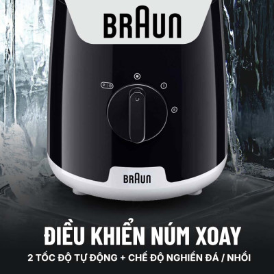 Máy xay sinh tố Braun JB1015BK - Hàng Chính Hãng