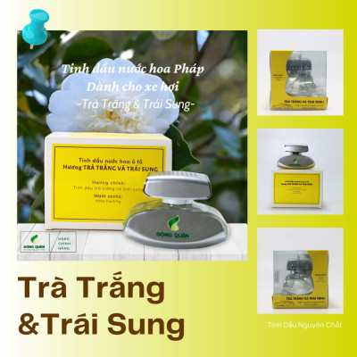 Nước Hoa Ô Tô Cao Cấp Đông Quân Với Hương Thơm Tinh Tế, Sang Trọng Từ Tinh Dầu Nước Hoa Pháp Và Tây Ban Nha, Chai 55ml