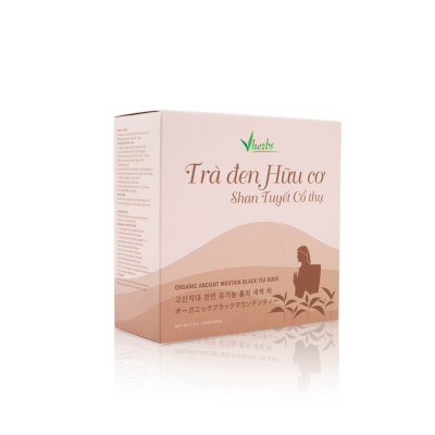 Combo 2 hộp Trà Xanh và Trà Đen Shan tuyết Cổ thụ Organic (búp)