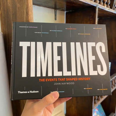 Sách - Timelines: The Events that Shaped History by John Haywood | Nonfiction in English / Ngoại văn