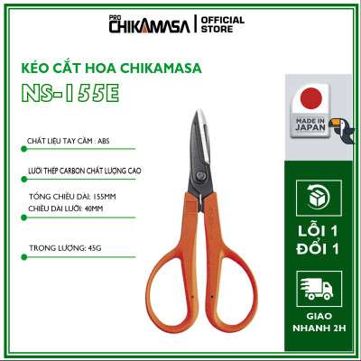 Kéo cắt hoa cao cấp Nhật Bản Chikamasa NS-155E