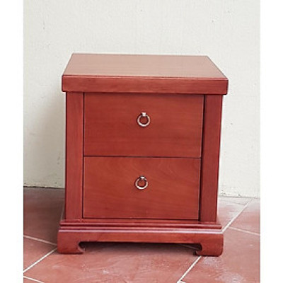 Tủ đầu giường gỗ xoan đào lắp sẵn