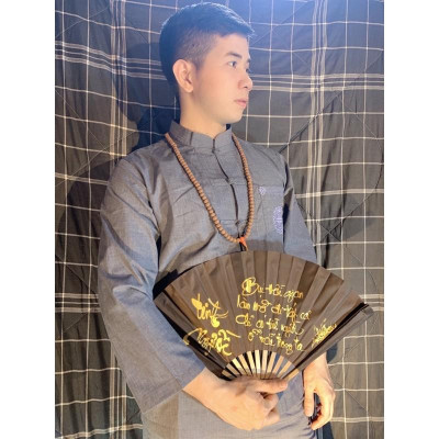 Đồ Lam Đi Chùa lãnh tựu cổ tàu