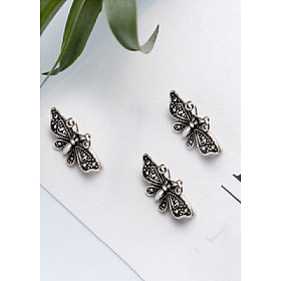 Combo 3 cái charm bạc bươm bướm treo - Ngọc Quý Gemstones