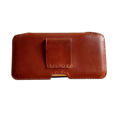 Bao Da Đeo Lưng dành cho Iphone 12/ 12 Pro Da Sáp