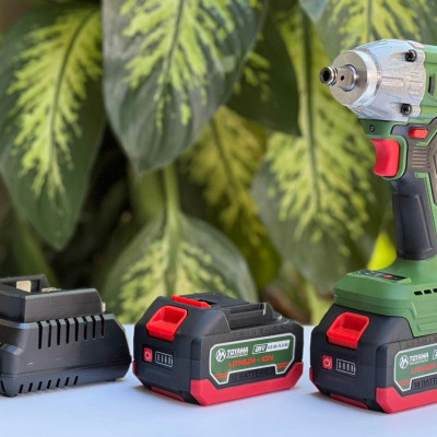 MÁY MỞ BULONG 1/2" 300Nm DÙNG PIN 21V TOYAMA T-330 - HÀNG CHÍNH HÃNG