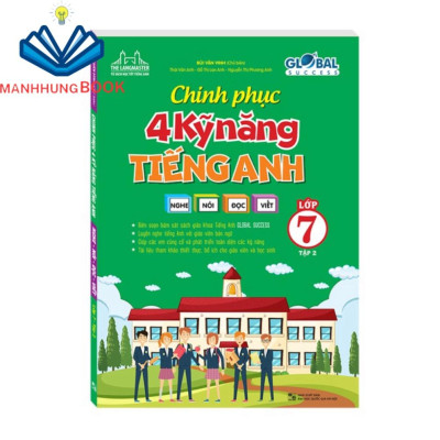 Sách - Combo 3c-GLOBAL SUCESS - Chinh phục ngữ pháp và bài tập & bài tập bổ trợ &Chinh phục 4 kỹ năng tiếng anh lớp 7 t2