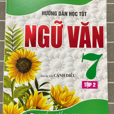 Sách Hướng Dẫn Học Tốt Ngữ Văn Lớp 7 Tập 1 + Tập 2 (Bám Sát sách Giáo Khoa Cánh Diều)
