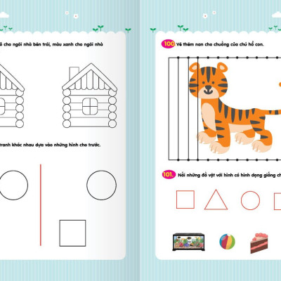 Sách - combo - Trò chơi Toán Học - Rèn luyện Tư Duy (3 - 6 tuổi)