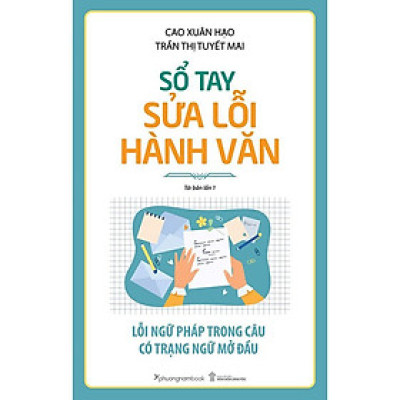 Sổ Tay Sửa Lỗi Hành Văn - BOOKCTIY