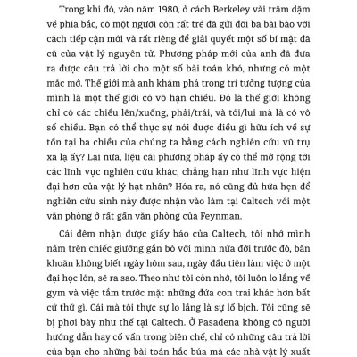 Khoa Học Khám Phá - Cầu Vồng Của Feynman: Một Cuộc Tìm Kiếm Vẻ Đẹp Trong Vật Lý Và Trong Cuộc Sống