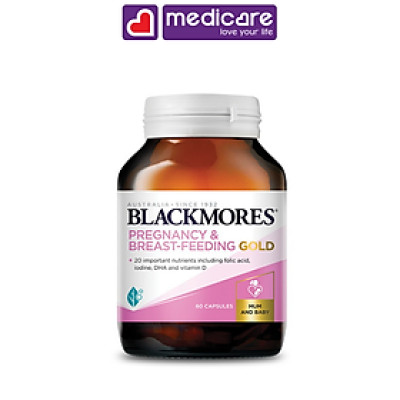 Viên uống Blackmores hỗ trợ sức khỏe cho phụ nữ mang thai chai 60 viên