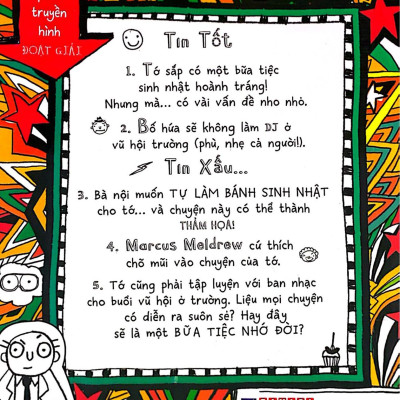 Sách - Thế Giới Tuyệt Vời Của Tom Gates - Sinh Nhật Tưng Bừng - A Birthday To Remember