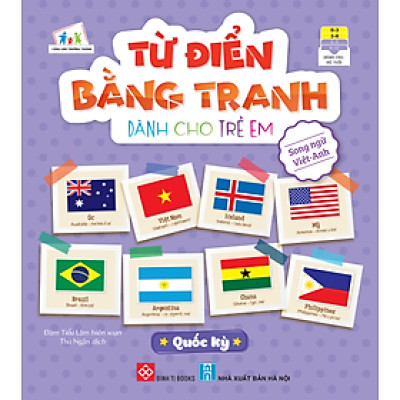 Sách - Từ điển bằng tranh dành cho trẻ em - 12 tập Đinh Tị Books