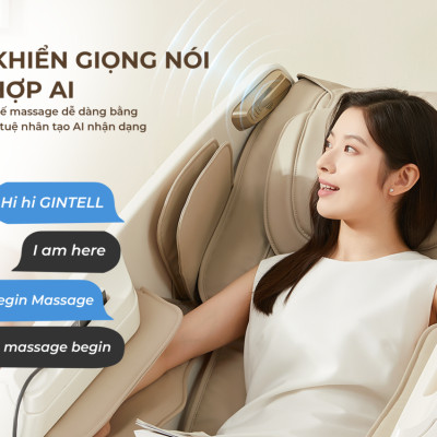|MUA 1 TẶNG 1| Ghế massage toàn thân GINTELL S3 PLUS SUPER CHAIR + G RELAX EZ | 3 Năm bảo hành chính hãng