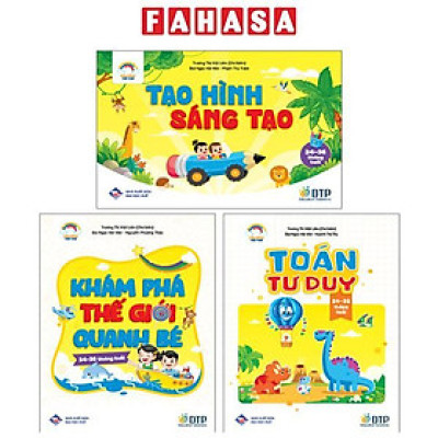 Sách - Bộ Sách Cầu Vồng Trẻ Thơ - Dành Cho Trẻ 24-36 Tháng Tuổi (Bộ 3 Quyển)