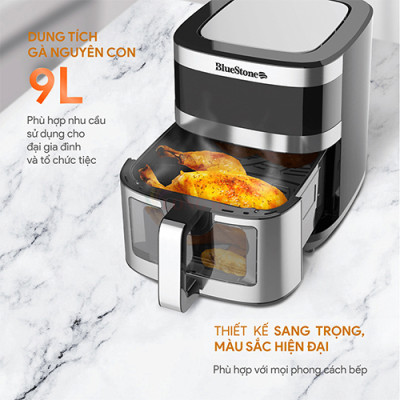 Nồi chiên không dầu Bluestone 9 lít AFB-5886 - Hàng chính hãng