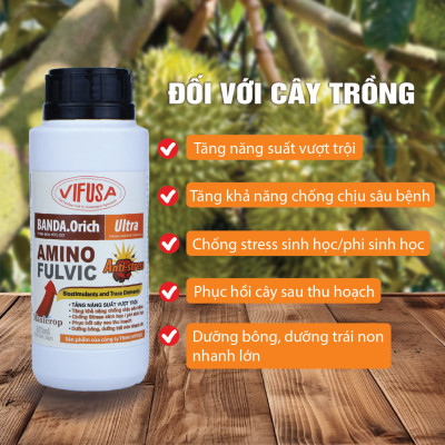 BANDA.Orich Ultra - Phân bón Amino Fulvic chai 500ml
