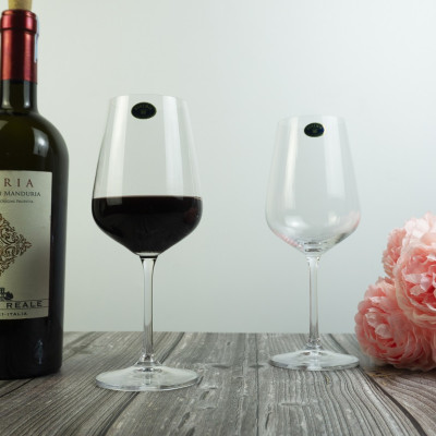 Ly Rượu Vang Pha Lê Tiệp Khắc Crystalite Bohemia Strix 450ml